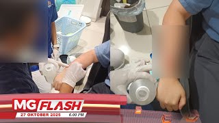 Remaja 14 Tahun Kelar Tangan Dalam Bilik Berkunci #MGFlash