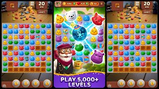 Animal Crush: Match‑3 Rescue Gameplay Android Mobile screenshot 3