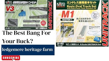 Unboxing The Kato M1(Master) & V3(Variation) N-scale Track Packs