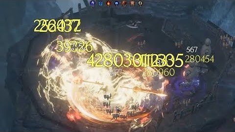 Warpath Flame Smiter Paladin. Last Epoch build showcase at 300+ corruption