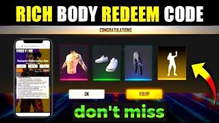 NEW REDEEM CODE FREE FIRE MALAYALAM   //  CLAIM NOW FOR FREE  NEW REDEEM CODE ?