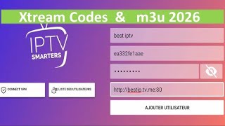 IPTV Smarters Pro 2026 🇫🇷 | Installation Facile + Chaînes Françaises HD screenshot 2