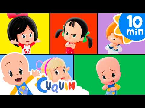 Aprende las emociones | Mejores canciones infantiles de Cleo y Cuquín