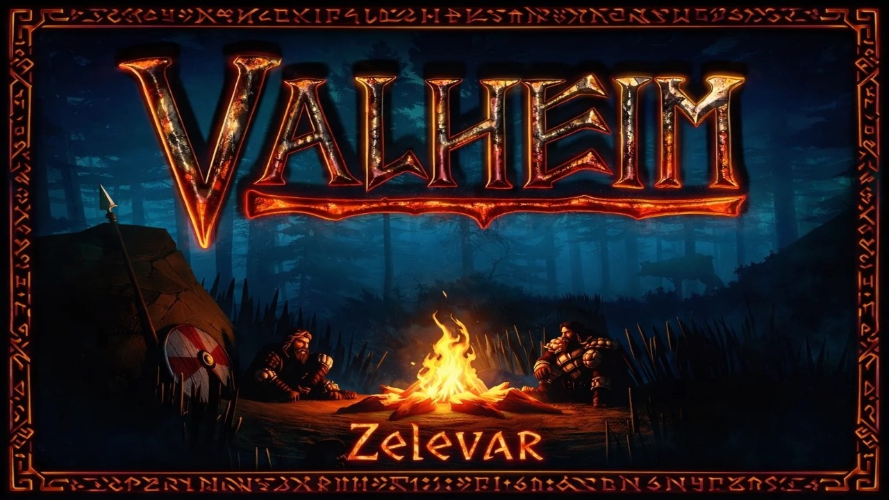 Valheim  ➤ Наш лагерь стал городом, чистим болото ➤ № 5  #викинги