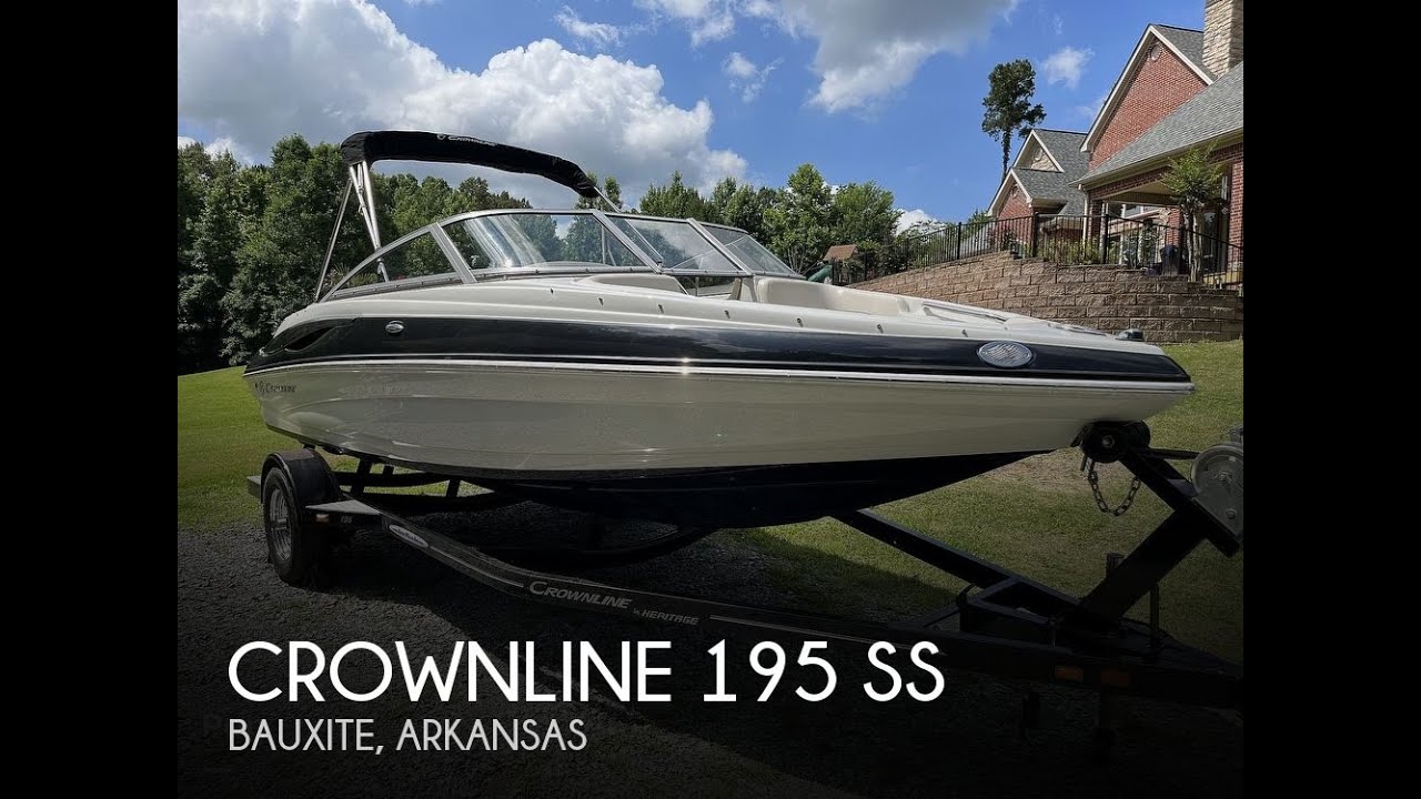 Used 2016 Crownline 195 SS for sale in Bauxite, Arkansas YouTube