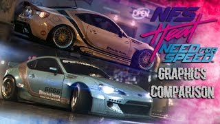 NFS 2015 vs NFS HEAT | Graphics Comparison | СРАВНЕНИЕ ГРАФИКИ