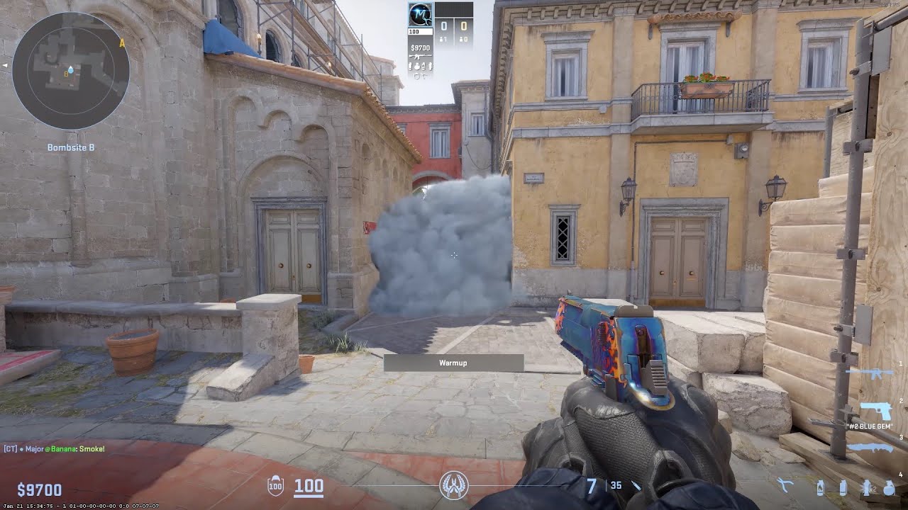 CS2 Inferno - EASIEST CT Boost Smoke on B 2025 - YouTube