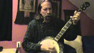 Video thumbnail of "Knockin' on Heaven's Door, Banjo Style"