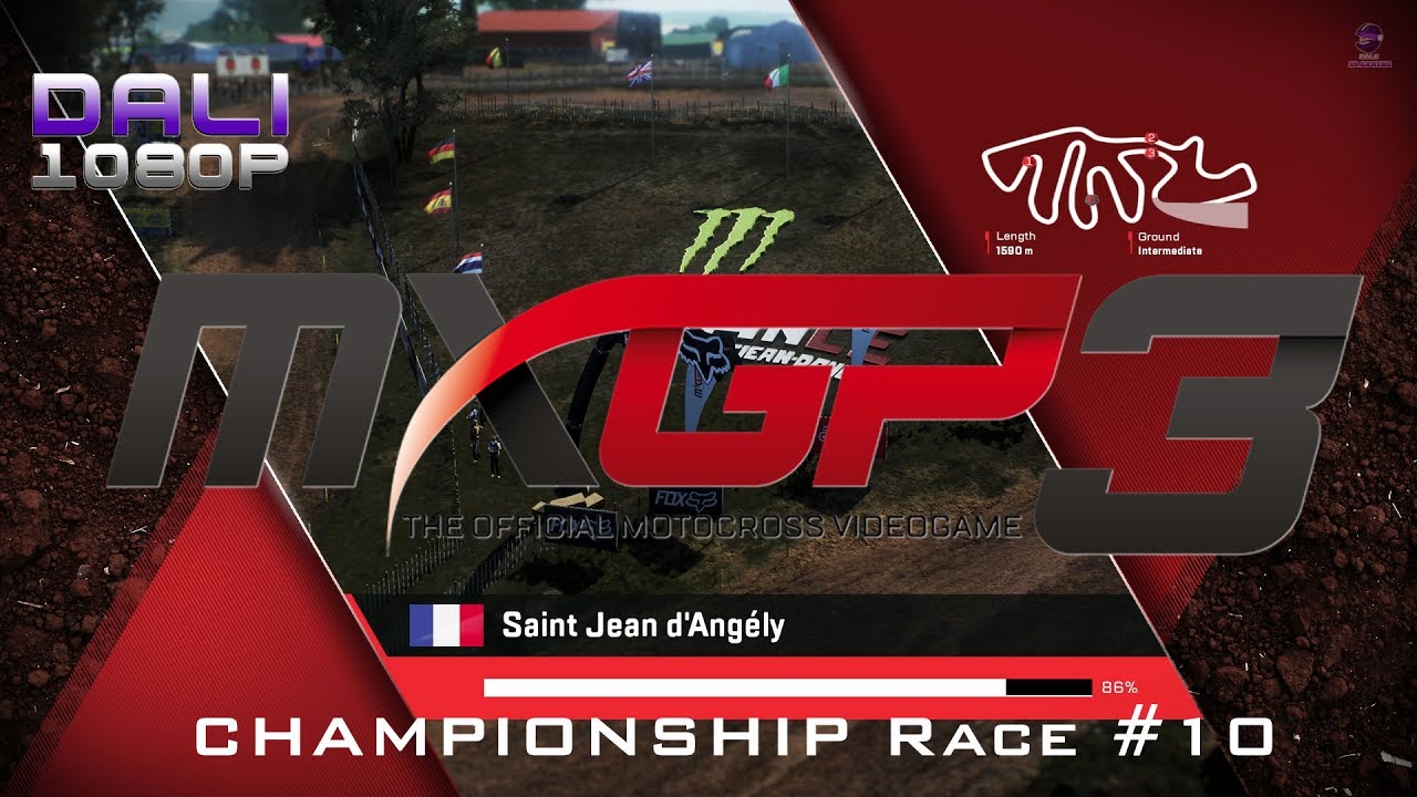 MXGP3 Championship Race #10 Saint Jean d'Angely, France