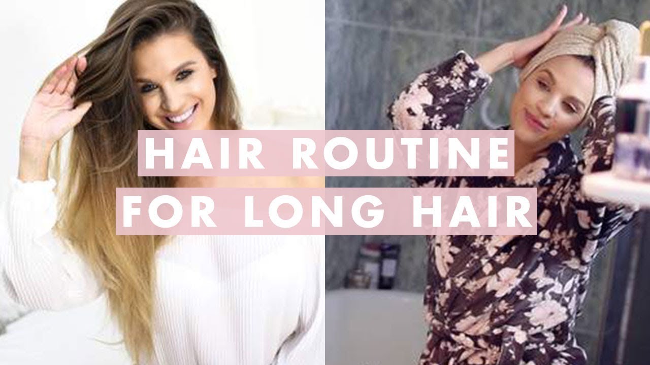 ⁣Hair Routine for Long Hair: How To Wash, Dry, and Style | Luxy Hair