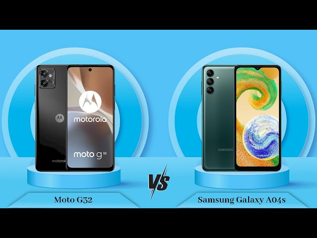 A14 vs Moto G32 (Comparativo & Preços) 