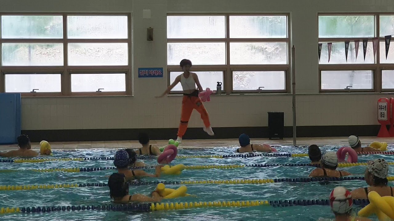 김선영 아쿠아로빅9 warm-up