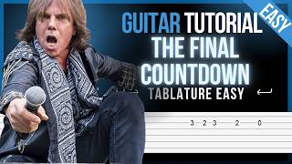 Europe - The Final Countdown Easy Guitar Full Band