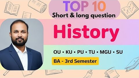 TOP 10 Geschiedenis Korte & Lange Belangrijke Vragen 2025-26 BA III Semester 3e Semester OU KU TU...