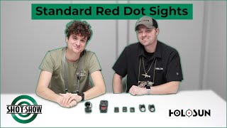 NEW Holosun Standard Red Dot Sights | SHOT Show 2024 Report