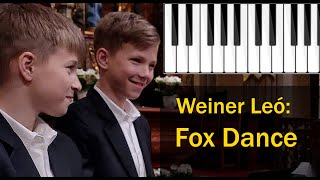 Fox Dance - Piano 4 hands | Adam and Mate Balogh