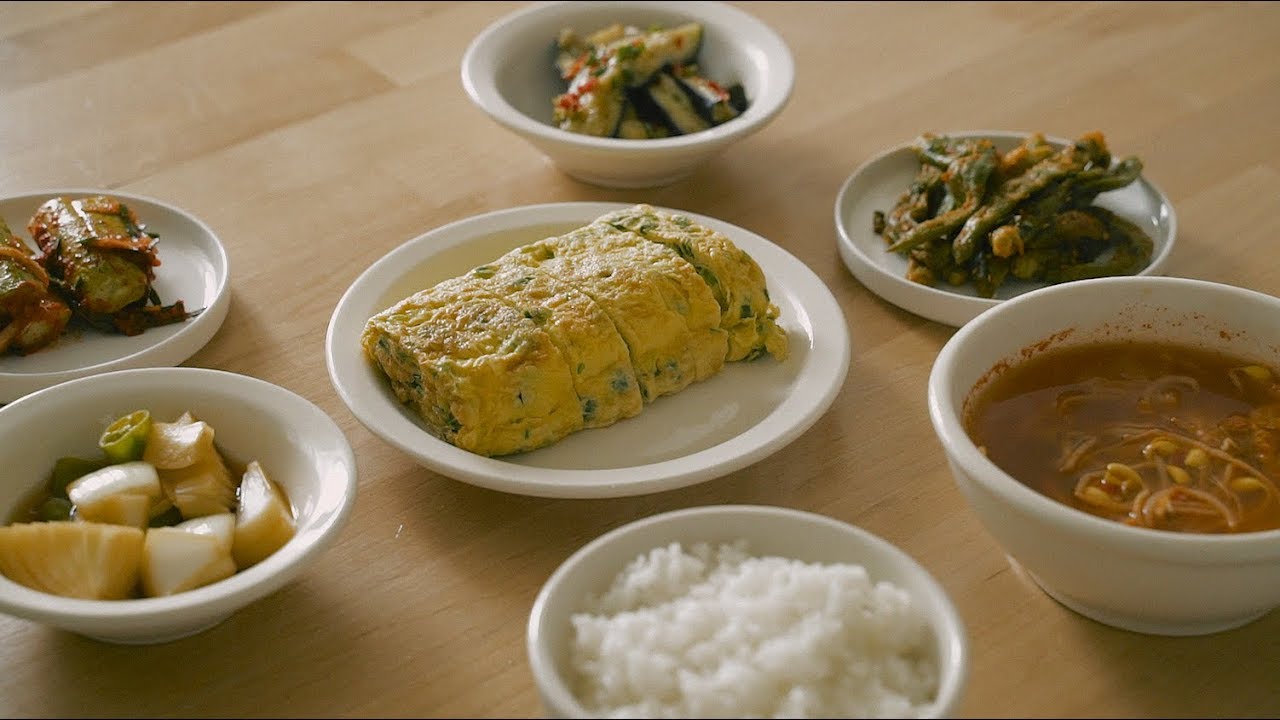 #21 집밥꿀선생~ 여름반찬 3가지와 김치콩나물국 : Korean Home meal, summer dishes | Honeykki 꿀키 | 꿀키honeykki