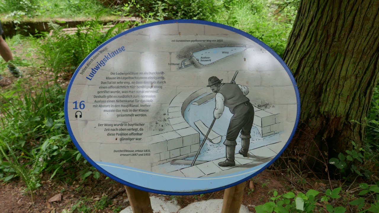 Elmstein Triftwanderweg mit Nibelungenfelsen