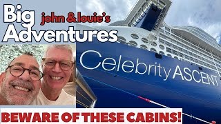 CELEBRITY ASCENT Cabin Tour Great Ship/Bad Sky Suite (Is a holiday cruise a good idea?)