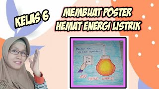POSTER HEMAT ENERGI LISTRIK KELAS 6