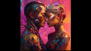AI generated story: Love Beyond the Code Midjourney and ChatGPT, a tragic romance