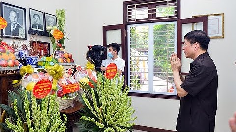 Dâng hương tưởng niệm nguyên Chủ tịch Quốc hội Lê Quang Đạo