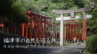 A trip through The nature of Fukutsu City.| Sony a7c, Japan Silent vlog | 福岡県福津市の自然を巡る旅。神社と山と海と。