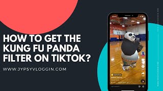 How to get the Kung Fu Panda filter on TikTok screenshot 4