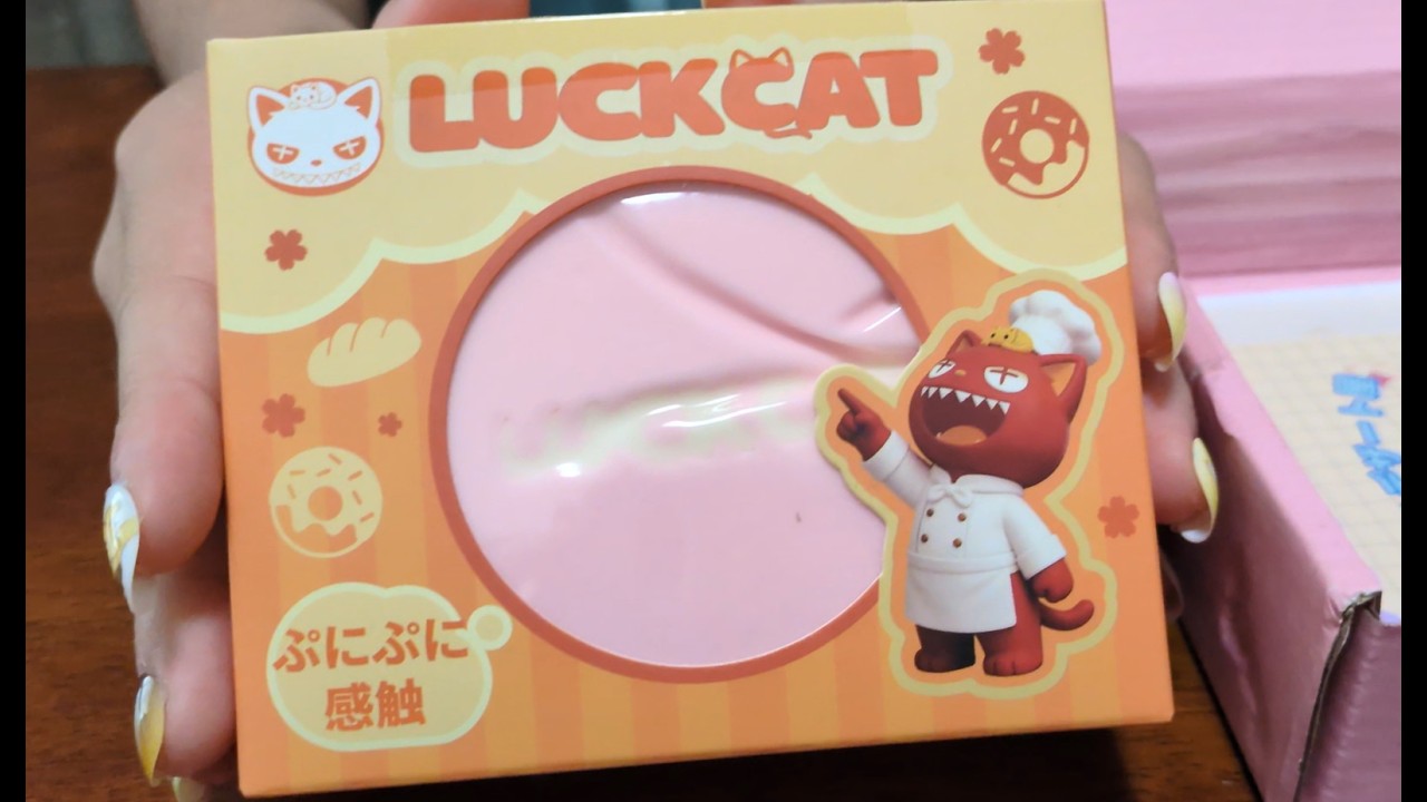 最近流行りのスクイーズ買ってみた！ #LUCKCAT #スクイーズ #開封動画