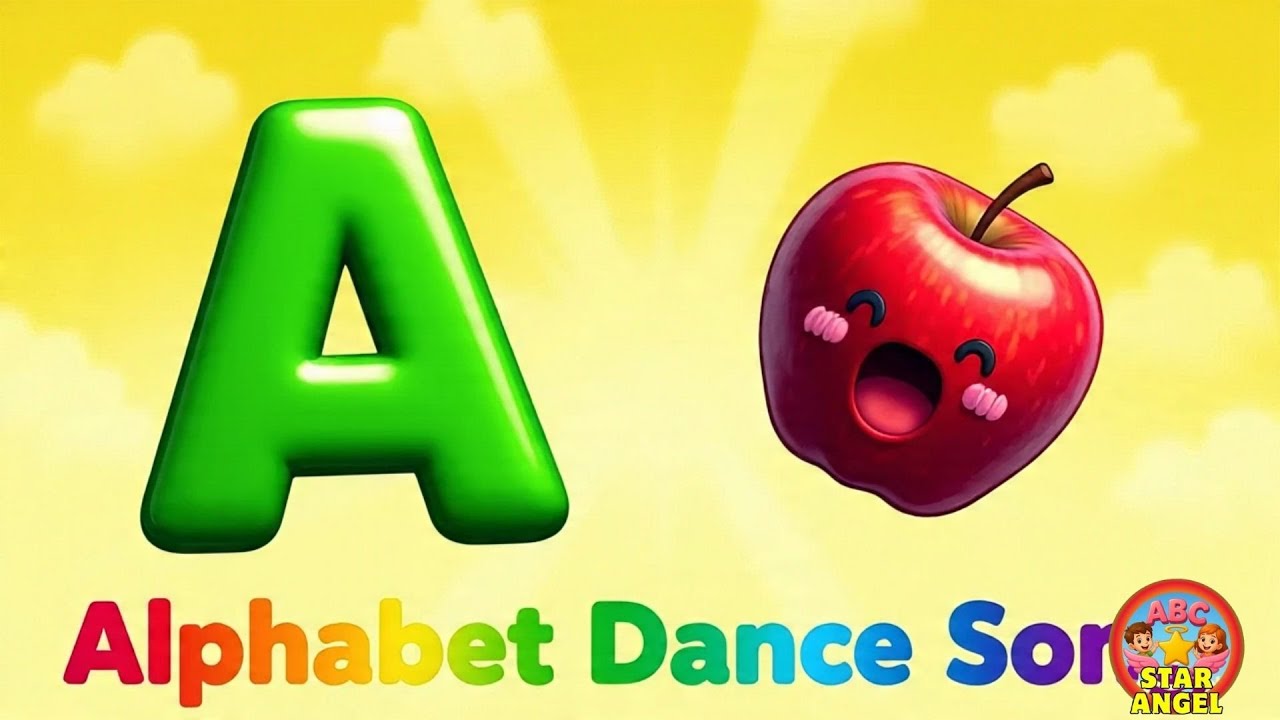 ABC Song with Friendly Characters | Learn A to Z | Nursery Rhymes ...