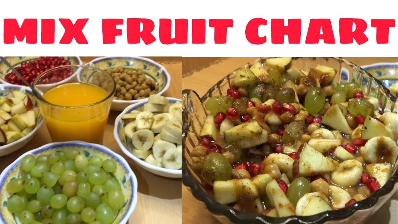 Special mix fruit chart recipe by rampur ka dastarkhwan YouTube