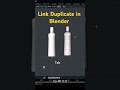 Save Time with Linked Duplicates in Blender!