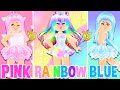 We Tried The ONE COLOR OUTFIT CHALLENGE In FASHION FAMOUS... Roblox