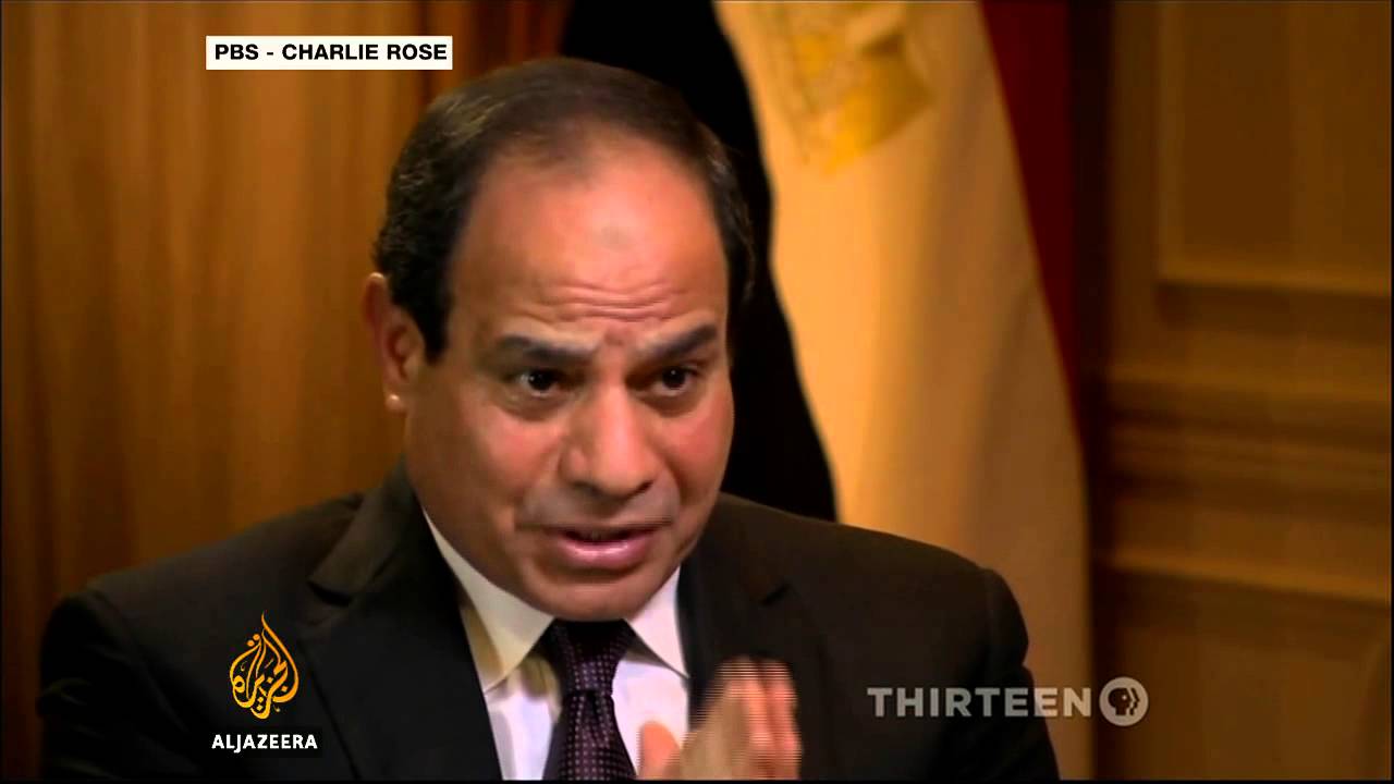 الرئيس المصري السيسي يتحدث عن احتجاز موظفي قناة الجزيرة