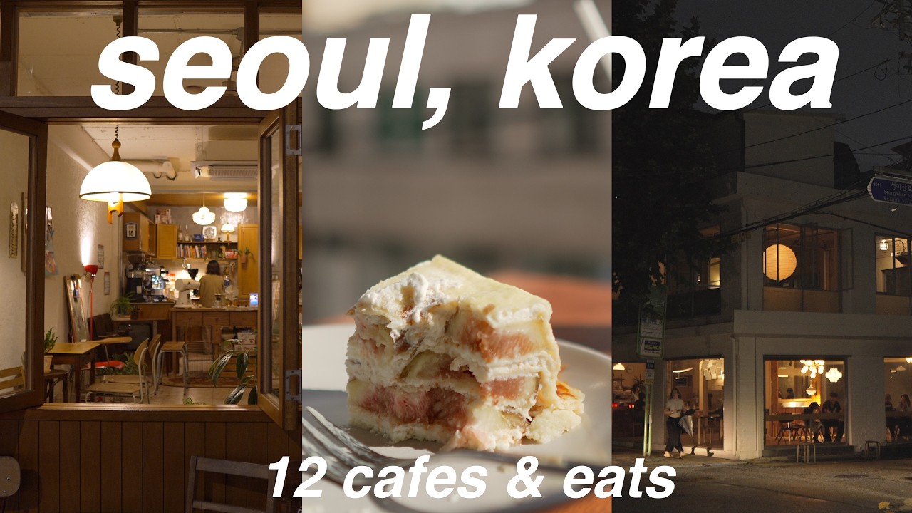 [Путешествие по Корее] 12 кафе и ресторанов Сеула!