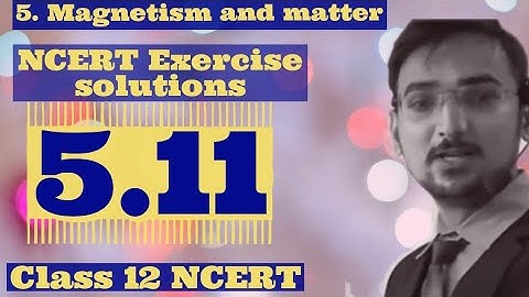 Chapter 5 exercise 5.11 solution class 12 NCERT || CBSE || GSEB