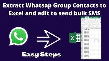 How To Extract WhatsApp Contacts From Any WhatsApp Group Step By Step