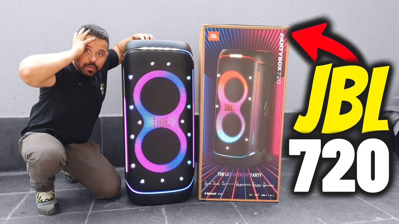 🟢💥[LANÇAMENTO!] JBL PartyBox 720 SIMPLESMENTE É A MELHOR QUE JÁ TESTEI! 💥🟢