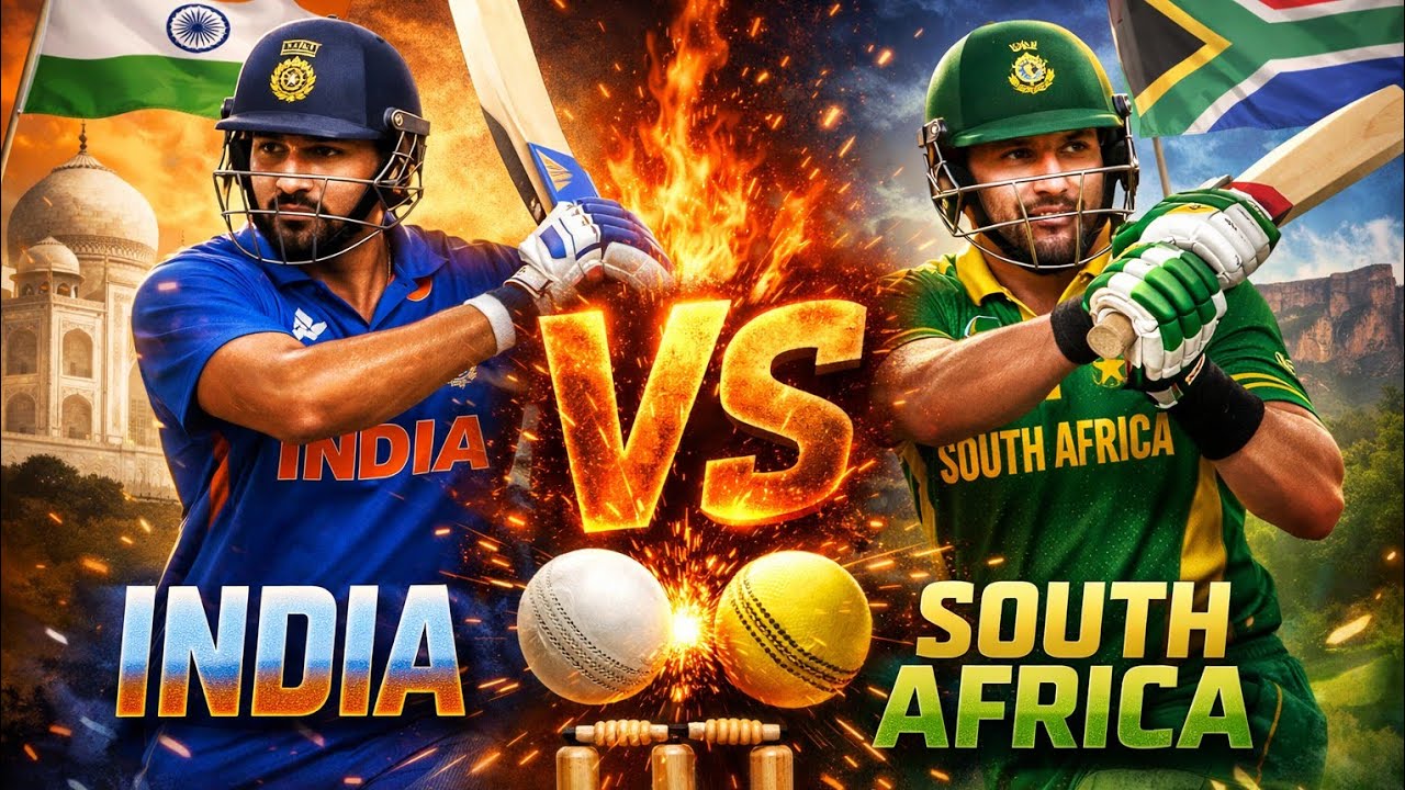 INDIA VERSUS SOUTH AFRICA BIG MATCH THE MATCH WENT SO CLOSELY INDIA WIN BY 19 RUNS 