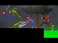 Spider-Man Team vs Melon Playground on Acid Sea in People Playground