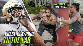 New STEELERS Draft Pick Chase Claypool Does INSANE Workouts! Notre Dame STAR Is A FREAK ATHLETE 🔥