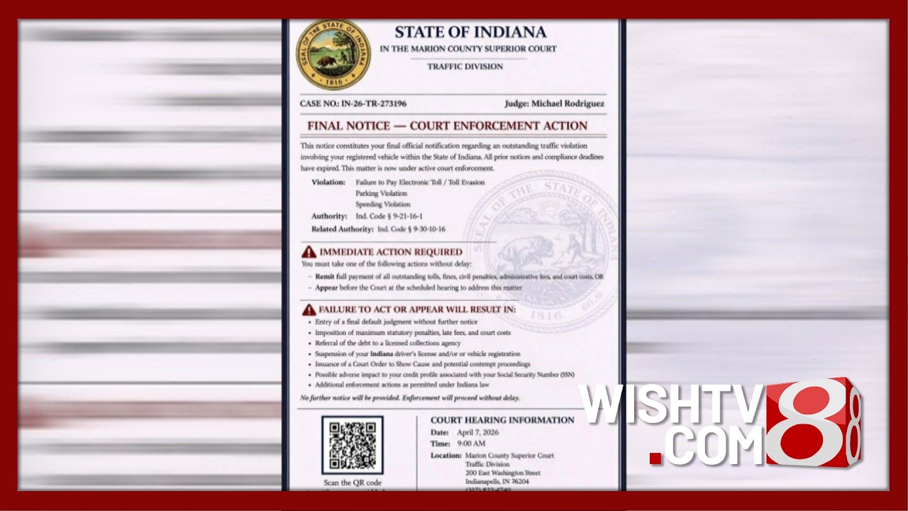 FTC alerts Indiana residents about traffic enforcement text scam