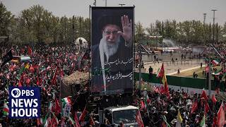 News Wrap: Funeral held for Iran's late Supreme Leader