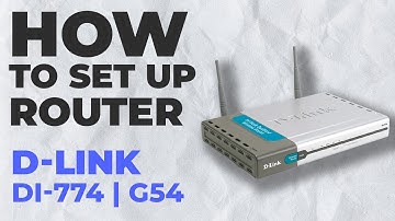 ✅ How to Set Up D-Link DI-774 | How to Setup D-Link G54 DI-774 WiFi Router
