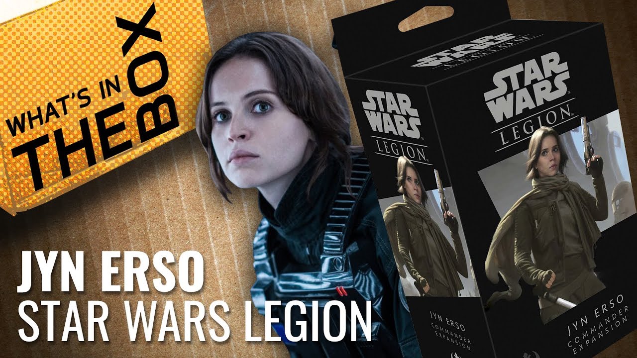 Unboxing Star Wars Legion Jyn Erso YouTube