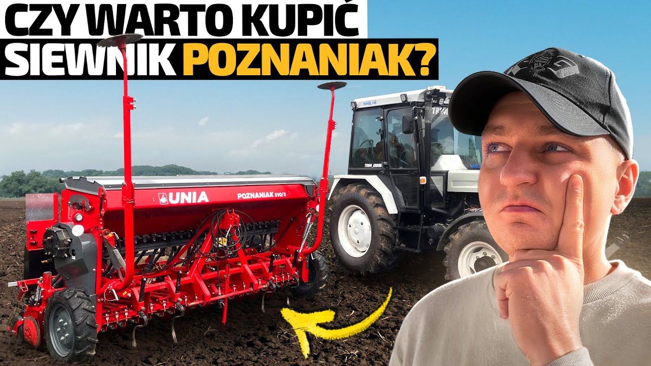 EFEKTY Siewnika Talerzowego POZNANIAK 3 METRY od UNIA | Czy WARTO KUPIĆ ?