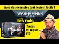 Warhammer 40000 apprendre a jouer  les rgles compltes v10 en situation w40k