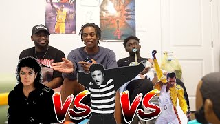 WHO HAS THE BEST VOCALS ? | Elvis Vs Freddie Mercury Vs Michael Jackson Live Vocals | REACTION