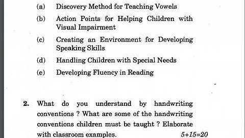 CTE-4 question paper june 2018
