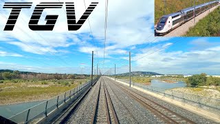 ★ 4K 🇫🇷  Nice-Ville - Paris-Gare-de-Lyon, up to 320 Km/h TGV cab ride [10.2022] screenshot 3